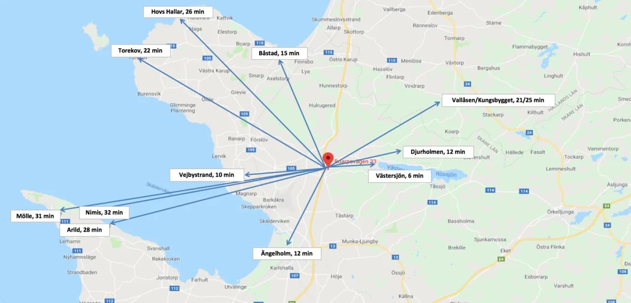 Trivsam vandrarhem i HJÄRNARP med modern komfort för alla resenärer