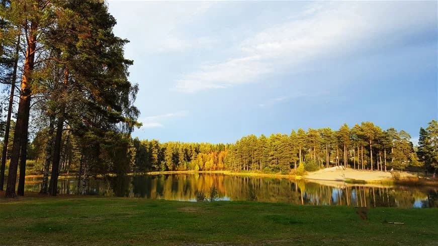 Upptäck Vivstavarvstjärns Vandrarhem i Timrå! Prisvärt & naturnära boende vid sjö med pool, bageri, fiske & vandring. Perfekt för familjer. Boka nu!